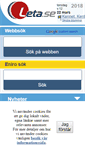 Mobile Screenshot of beta.leta.se